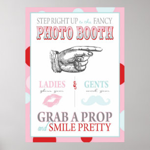 Photo Booth Sign Carnival Circus Birthday R
