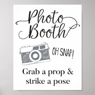 Photo Booth Sign, Wedding Sign, Wedding Decor