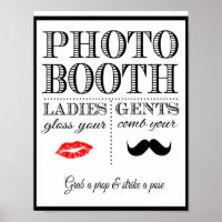 PHOTO BOOTH  wedding or party sign