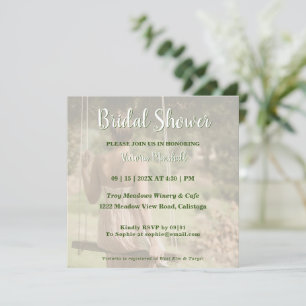 Photo Bridal Shower Invitation