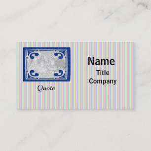 Photo Business Card Template