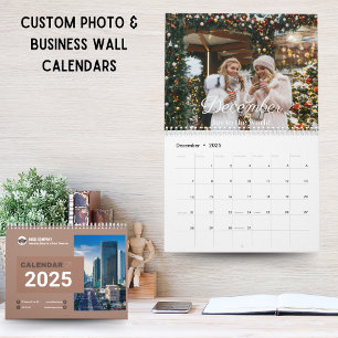 Photo & Business Wall Calendars Mocha Mousse