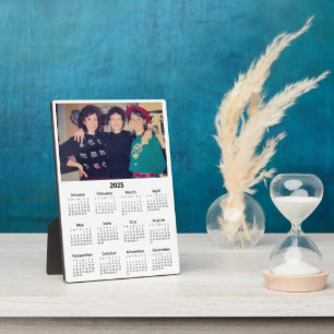 Photo Calendar 2025 Plaque