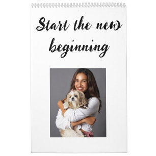 Photo Calendar 2025 - Start the New Beginning