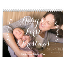 Photo Calendar Baby's First Christmas