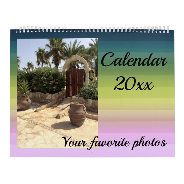 Photo calendar, photo calendar (Cover)