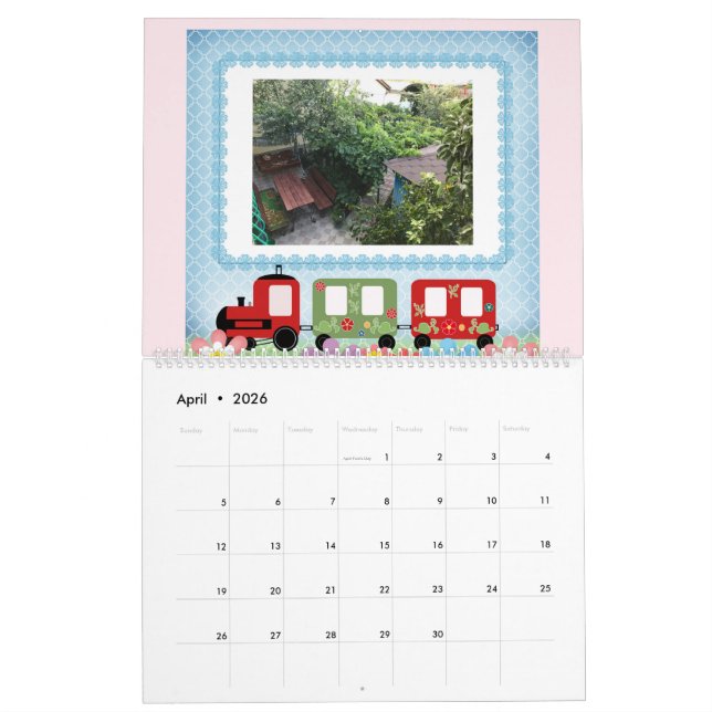 Photo calendar, photo calendar (Apr 2026)