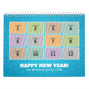 Photo Calendar Template 2024 Custom Family Picture