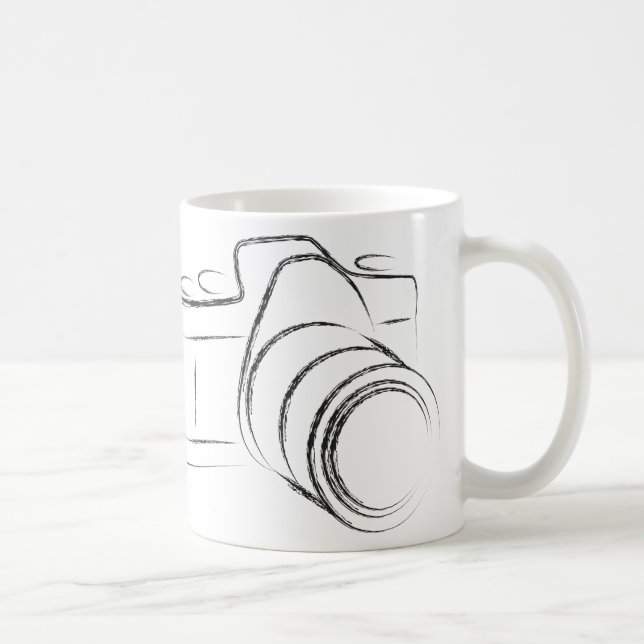Photo Camera Coffee Mug (Right)