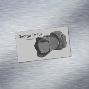 Photo camera 	Magnetic business card