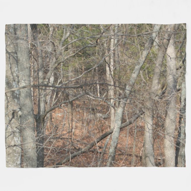 PHOTO CAMO #14 FLEECE BLANKET (Front (Horizontal))