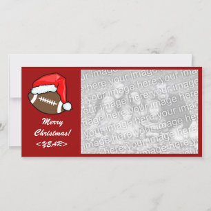 Photo Card - Christmas Football