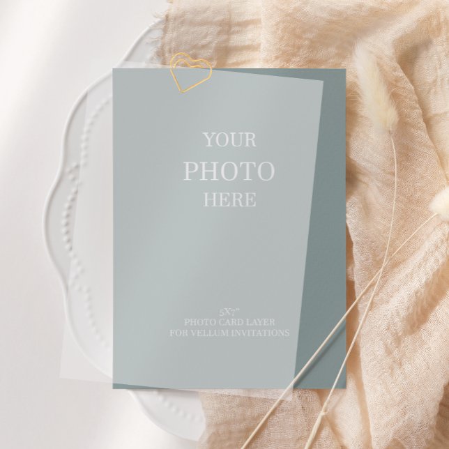 Photo Card for Vellum Save the Date (Creator Uploaded)