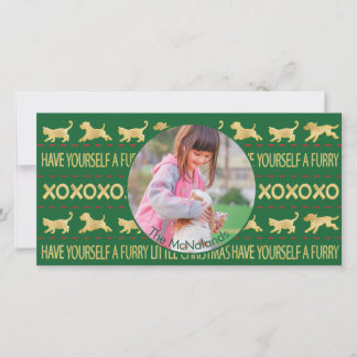 Photo Card "Have Yourself Furry Little Christmas"