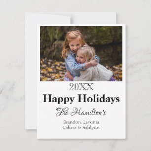 Photo Card in any colour - HAMbyWG