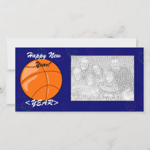 Photo Card - New Year Basketball