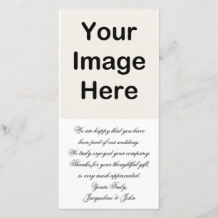 Photo Card ~ Thank You Wedding