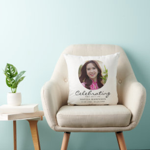 Photo Celebration of Life Memorial Keepsake Cushion
