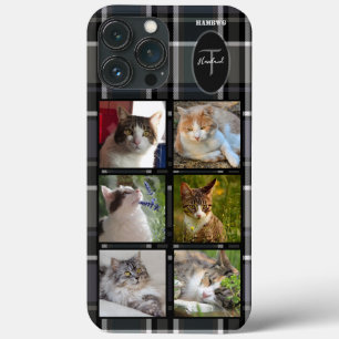 Photo Cell Phone Case Plaid HAMbyWG