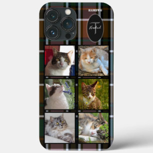 Photo Cell Phone Case - Plaid - HAMbyWG