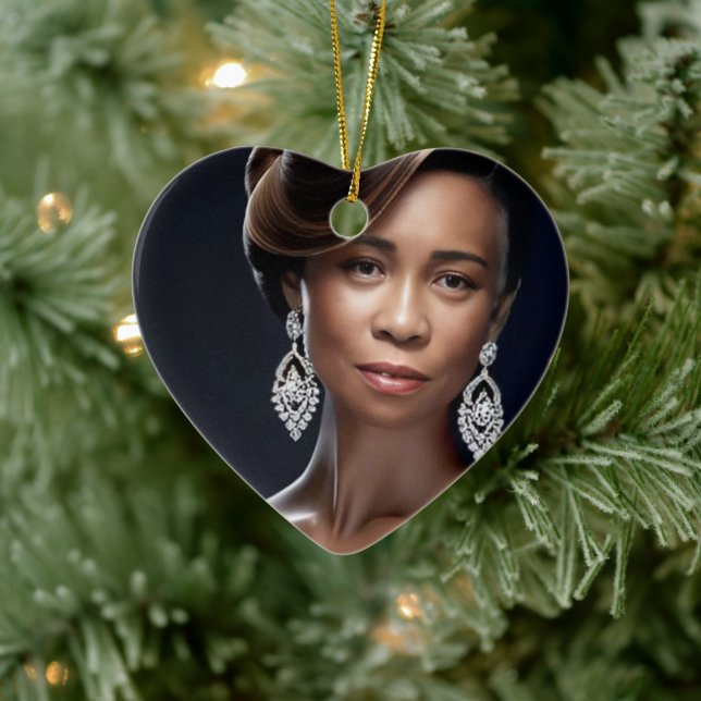 Photo Ceramic Tree Decoration (Tree)