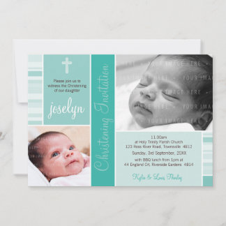PHOTO CHRISTENING INVITES :: essence 9L