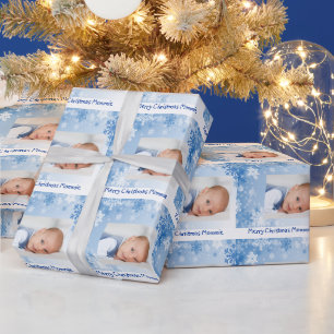 Photo Christmas, Hanukkah,Chanukah  Wrapping Paper