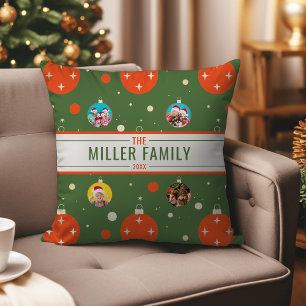 Photo Christmas Ornament Cushion