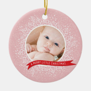 PHOTO CHRISTMAS ORNAMENT :: winter foliage 3