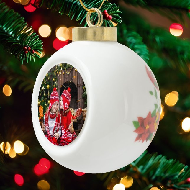 Photo Christmas Tree Gift Ornament (Creator Uploaded)