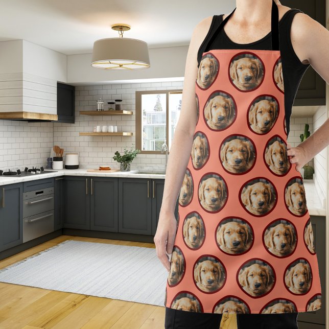 Photo Circle Collage  Apron (Creator Uploaded)