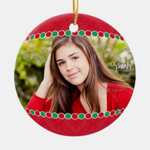 Photo Circle Ornament