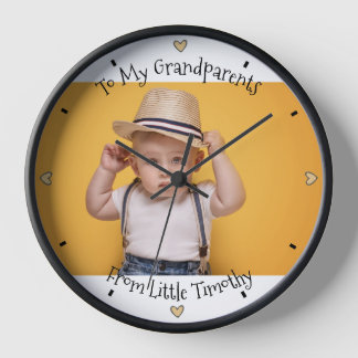 Photo Clock Cute and Playfull Wall Clock Gift