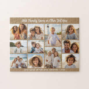 Photo Collage - 11 Pics and Text - Cheery Neutral Jigsaw Puzzle