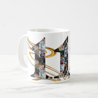 Photo collage 11 year anniversary gifts by year coffee mug