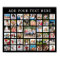 Photo Collage 45 Photos Personalised Custom Colour