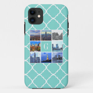 Photo Collage - 8 Image Sq iPhone 11 Case