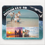 Photo Collage | ANY Beach Destination Vacation Mouse Mat<br><div class="desc">Create a fun keepsake reminder of that long-awaited vacation or family reunion on this stunning vibrantly printed mousepad that you can enjoy viewing every single day. Add three of your own favourite photos and the text to any beachy destination to capture the moments forever in a fun image-collage mouse pad...</div>