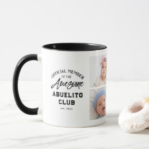 Photo Collage Awesome Abuelito Mug