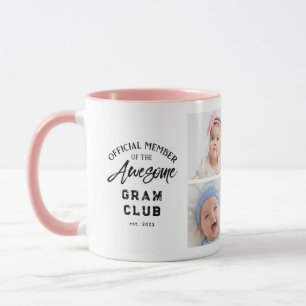 Photo Collage Awesome GRAM Mug