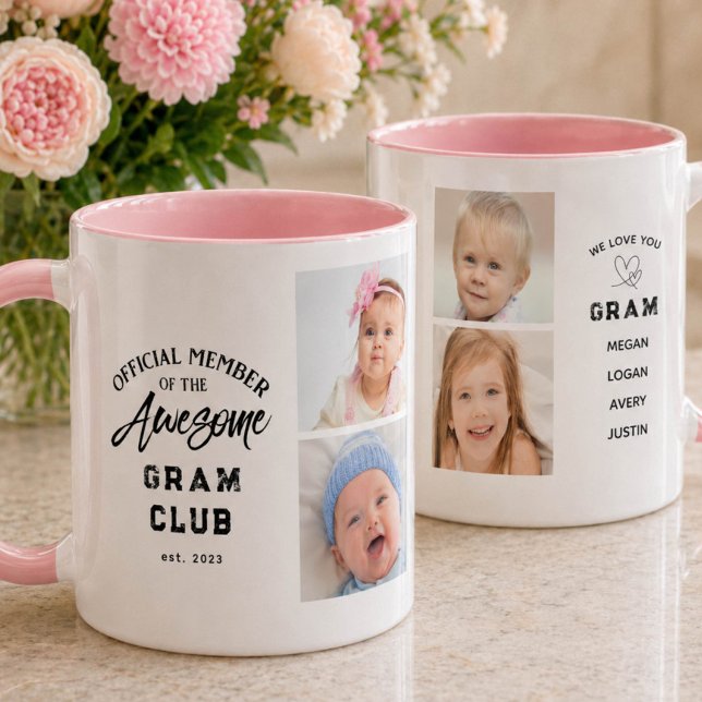 Photo Collage Awesome GRAM Mug (Creator Uploaded)