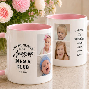 Photo Collage Awesome MEMA Mug