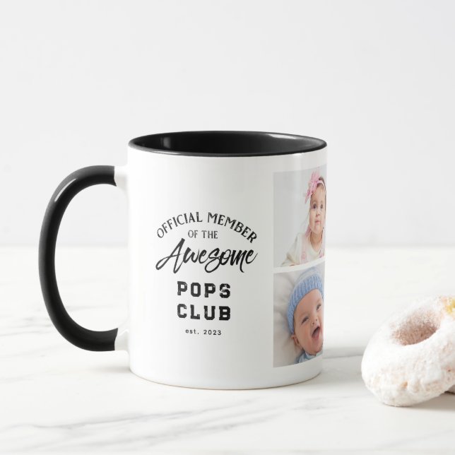 Photo Collage Awesome POPS Mug (With Donut)