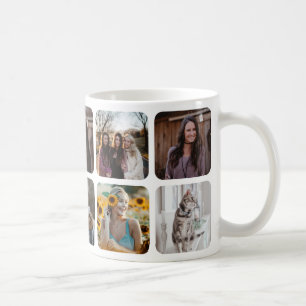 Photo Collage Best Friend Coffee Mug