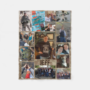 Photo Collage Blanket