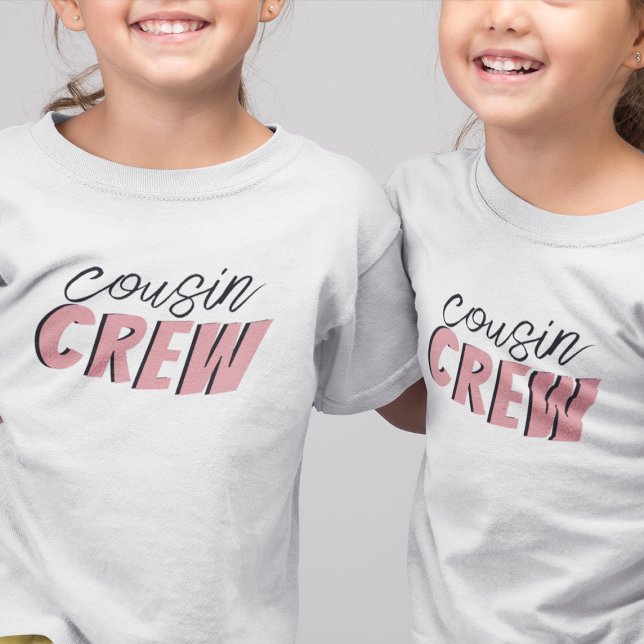 Photo Collage Cousin Crew T-Shirt (Creator Uploaded)