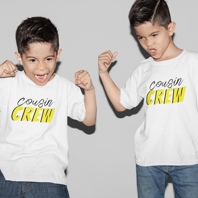 Photo Collage Cousin Crew T-Shirt (Creator Uploaded)