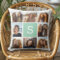 Photo Collage Custom Monogram Mint Green