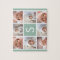 Photo Collage Custom Monogram Mint Green