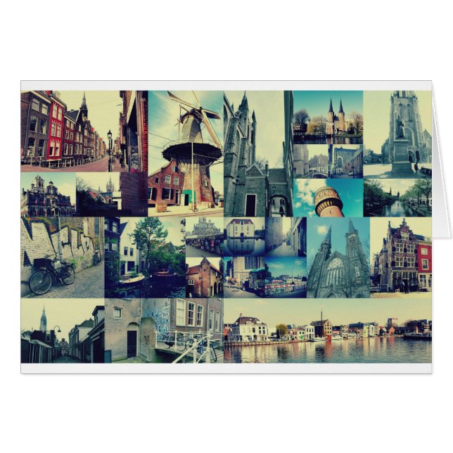 Photo collage Delft 5 (Front Horizontal)